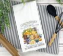 Lemon berry DTF Transfers for pillows and towels