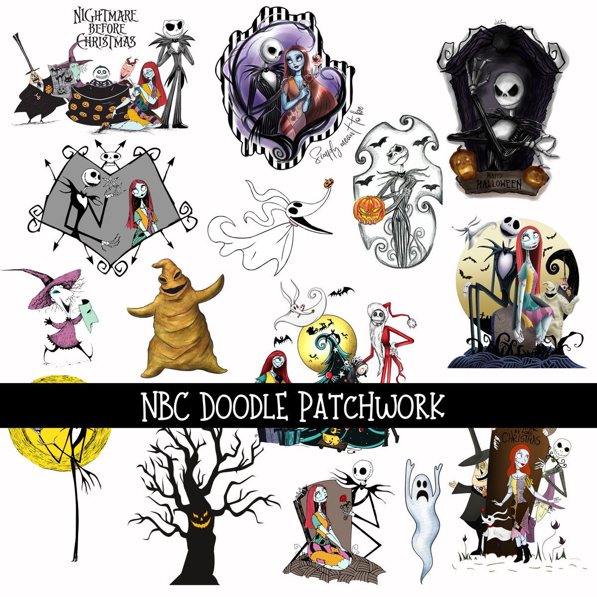 NBC Doodle Patchwork Set