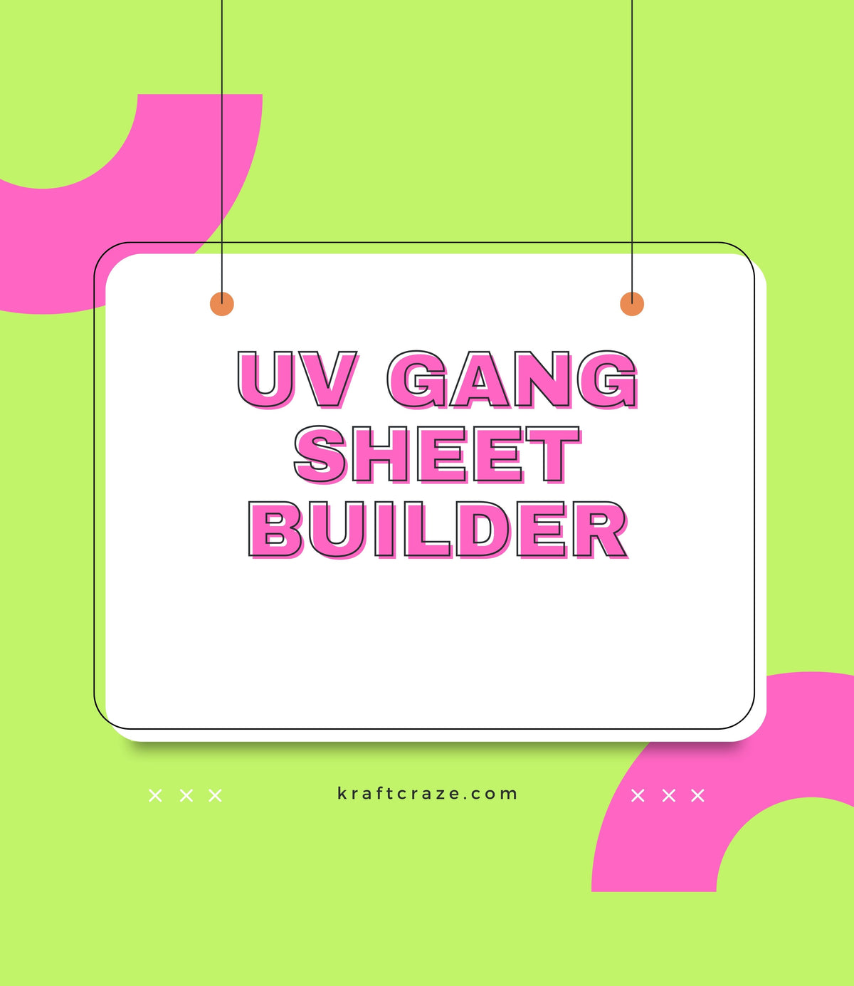 Build a Gang sheet UV DTF