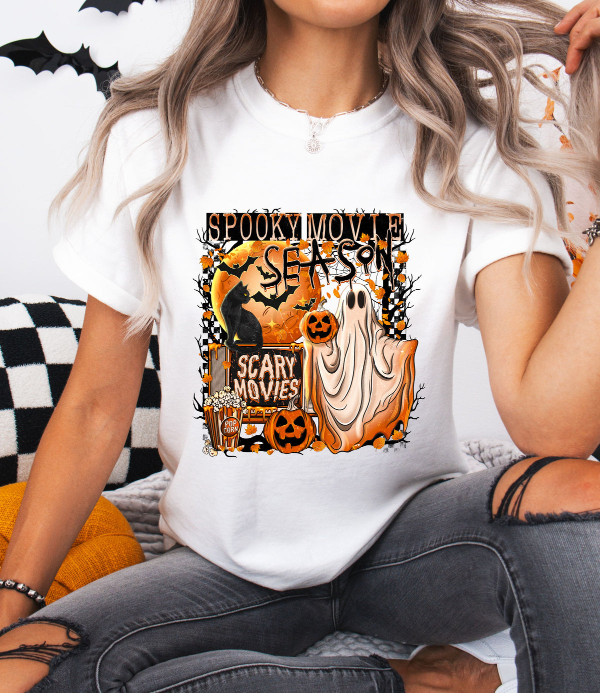 Scary Movie Season DTF Transfer - 2 piece set
