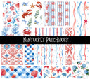 Nantucket Doodle Patchwork Set