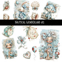 Nautical Wonderland UV DTF Decal sheets 5 design sheets available