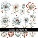 Nautical Wonderland UV DTF Decal sheets 5 design sheets available