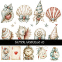 Nautical Wonderland UV DTF Decal sheets 5 design sheets available