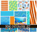 Nemo Doodle Patchwork Set