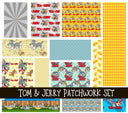 Tom & Jerry Doodle Patchwork Set