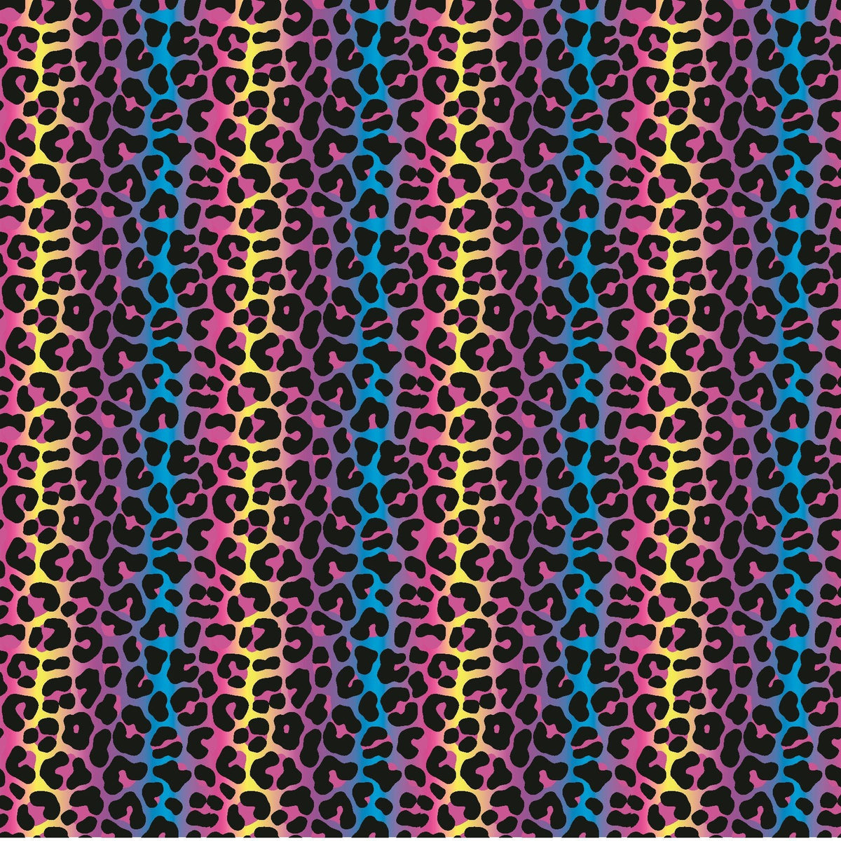 Neon Leopard 2 - Adhesive Vinyl