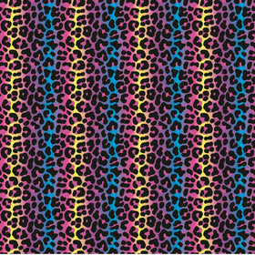 Neon Leopard 2 - Adhesive Vinyl