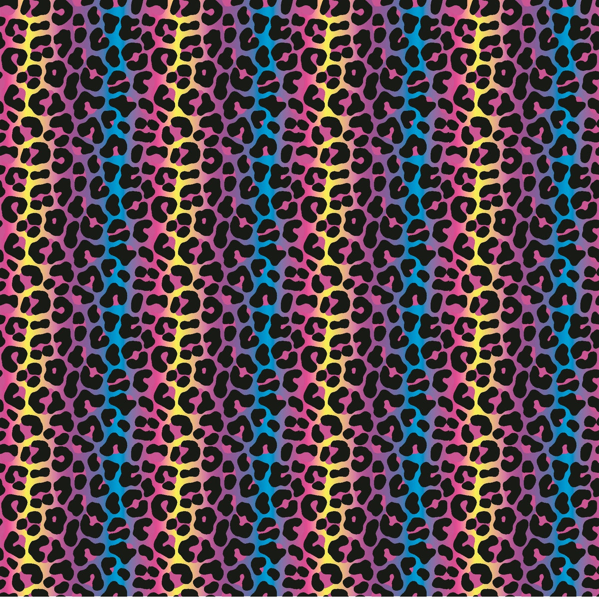 Neon Leopard 2 - Adhesive Vinyl