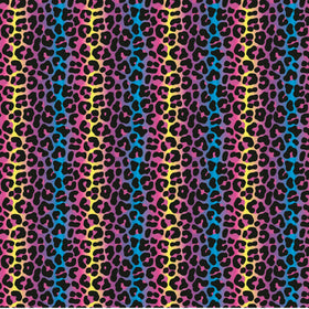 Neon Leopard 2 - Adhesive Vinyl