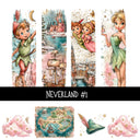 Neverland Torn Pages UV DTF Decal sheets 5 Designs available