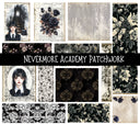 Nevermore Academy Doodle Patchwork Set