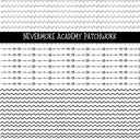 Nevermore Academy Doodle Patchwork Set