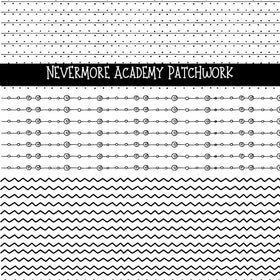 Nevermore Academy Doodle Patchwork Set