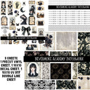 Nevermore Academy Doodle Patchwork Set