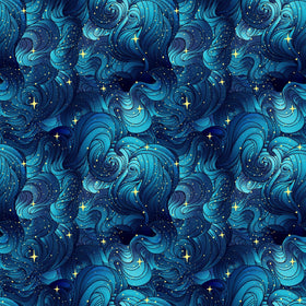 Hand Drawn Night Sky - Adhesive Vinyl