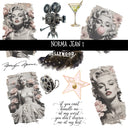 Norma Jean UV DTF Decal sheets 3 design sheets available