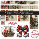 North Pole Christmas UV DTF Decal Sheets