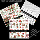 North Pole Doodle Patchwork Set