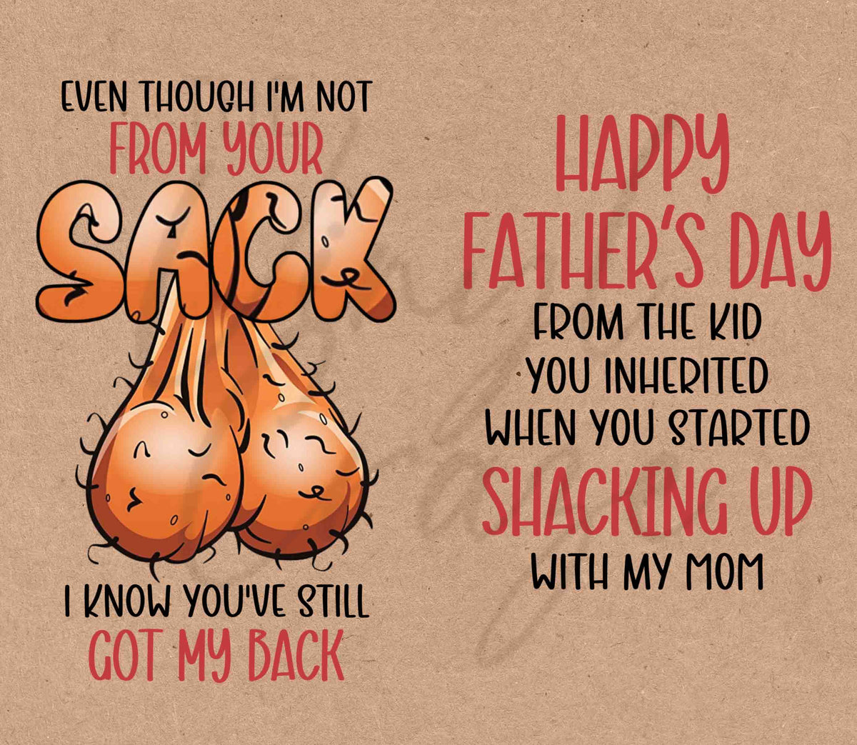 Not From Your Sack Adhesive Vinyl Wrap