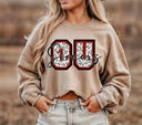 Sooners Leopard DTF Transfers
