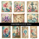 Ocean Dreams UV DTF Decal sheets 2 Designs available