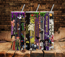 Old School Halloween VHS Vinyl tumbler wraps