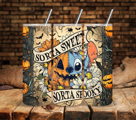 Sorta sweet stitch Vinyl tumbler wraps