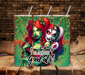 Ivy and Harley vinyl tumbler wraps