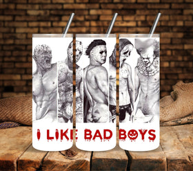 Bad Boys UV DTF tumbler wraps