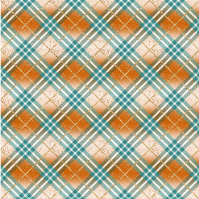 Ombre Plaid Adhesive Vinyl