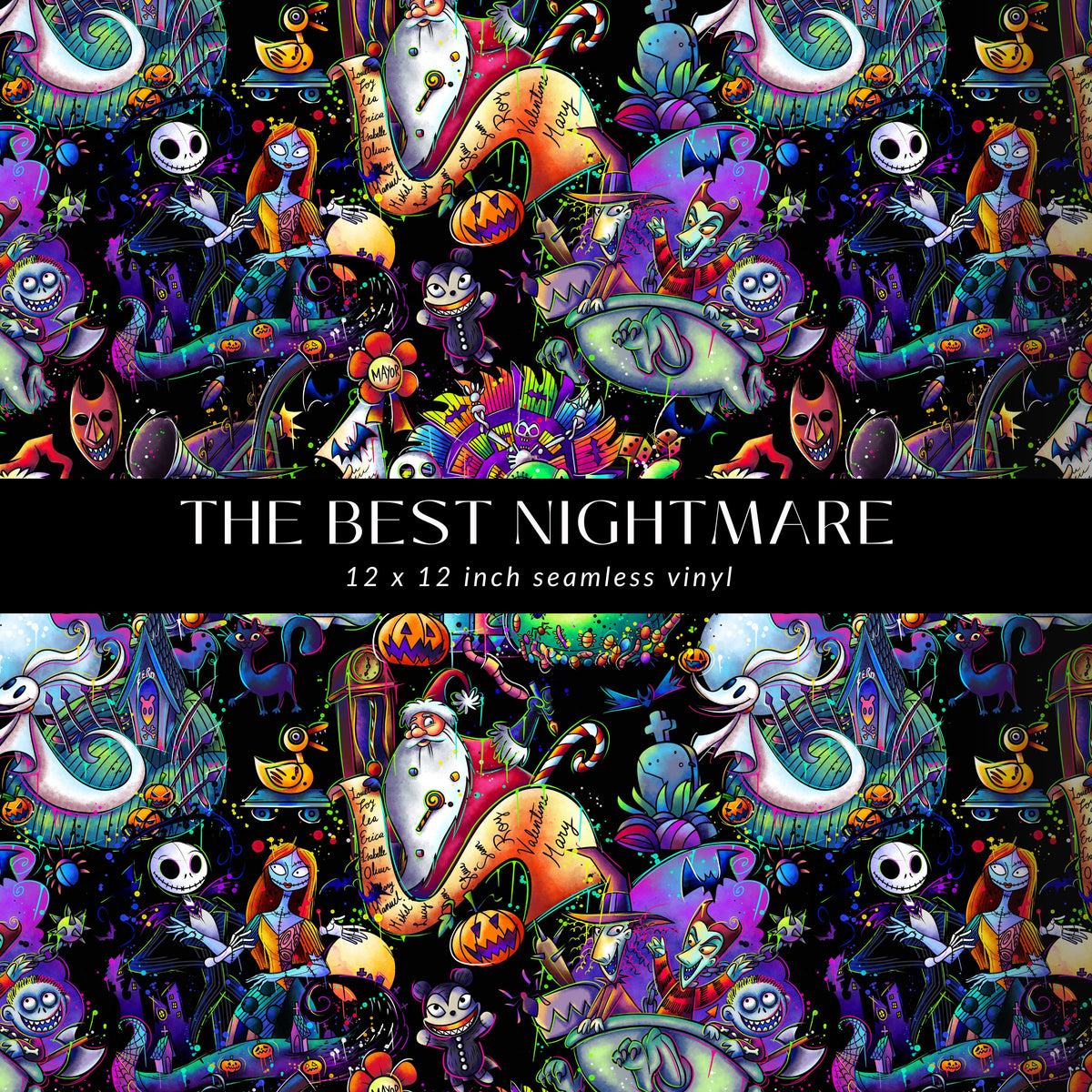 The Best Nightmare 12x12 vinyl sheet