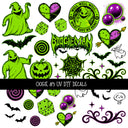 Oogie Torn Pages UV DTF Decal sheets 4 designs available