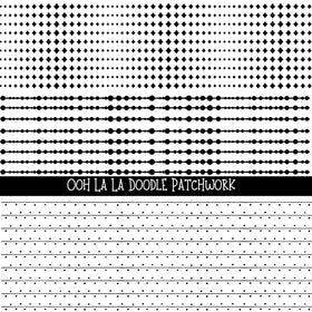Ooh La La Doodle Patchwork Set