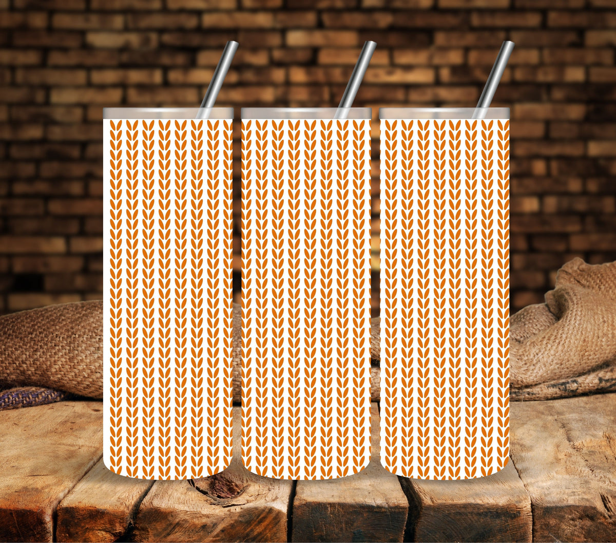 Basic Knit UV DTF tumbler wraps 5 colors