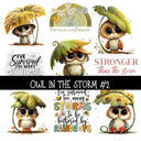Owl in the storm UV Decal sheets 2 to choose from