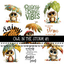 Owl in the storm UV Decal sheets 2 to choose from