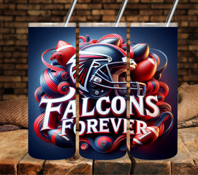 Falcons Forever wrap Vinyl tumbler wraps