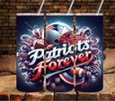 Patriots Forever wrap Vinyl tumbler wraps
