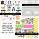 Painted Possibilities  Doodle Patchwork Set