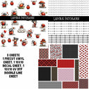 Ladybug Doodle Patchwork Set