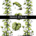 Paradise Petals UV DTF Decal sheets 7 Design Options