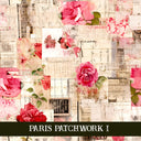 Paris Patchwork collection- 12x12 vinyl sheets 14 designs available
