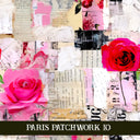 Paris Patchwork collection- 12x12 vinyl sheets 14 designs available