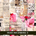 Paris Patchwork collection- 12x12 vinyl sheets 14 designs available