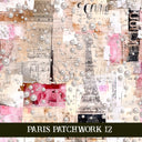 Paris Patchwork collection- 12x12 vinyl sheets 14 designs available