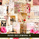 Paris Patchwork collection- 12x12 vinyl sheets 14 designs available