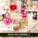 Paris Patchwork collection- 12x12 vinyl sheets 14 designs available