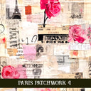 Paris Patchwork collection- 12x12 vinyl sheets 14 designs available