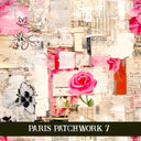 Paris Patchwork collection- 12x12 vinyl sheets 14 designs available